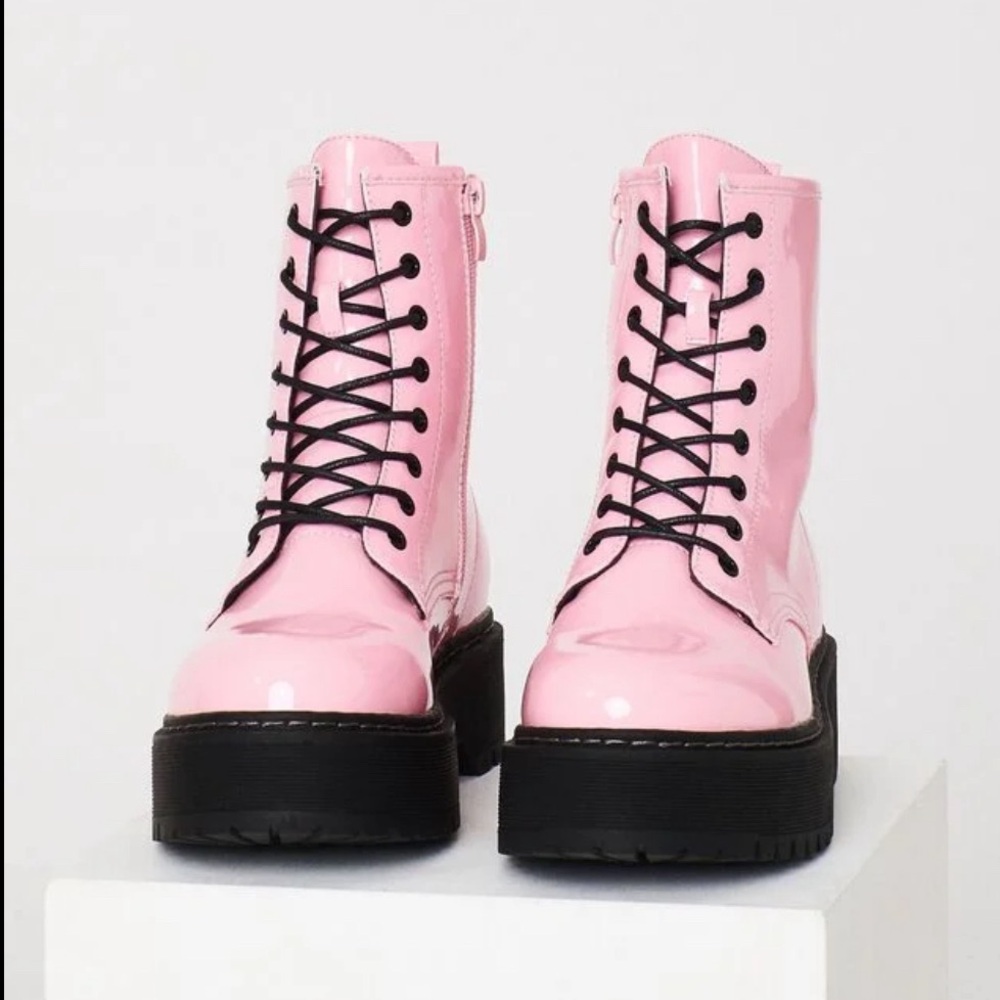 Steve Madden combat boots